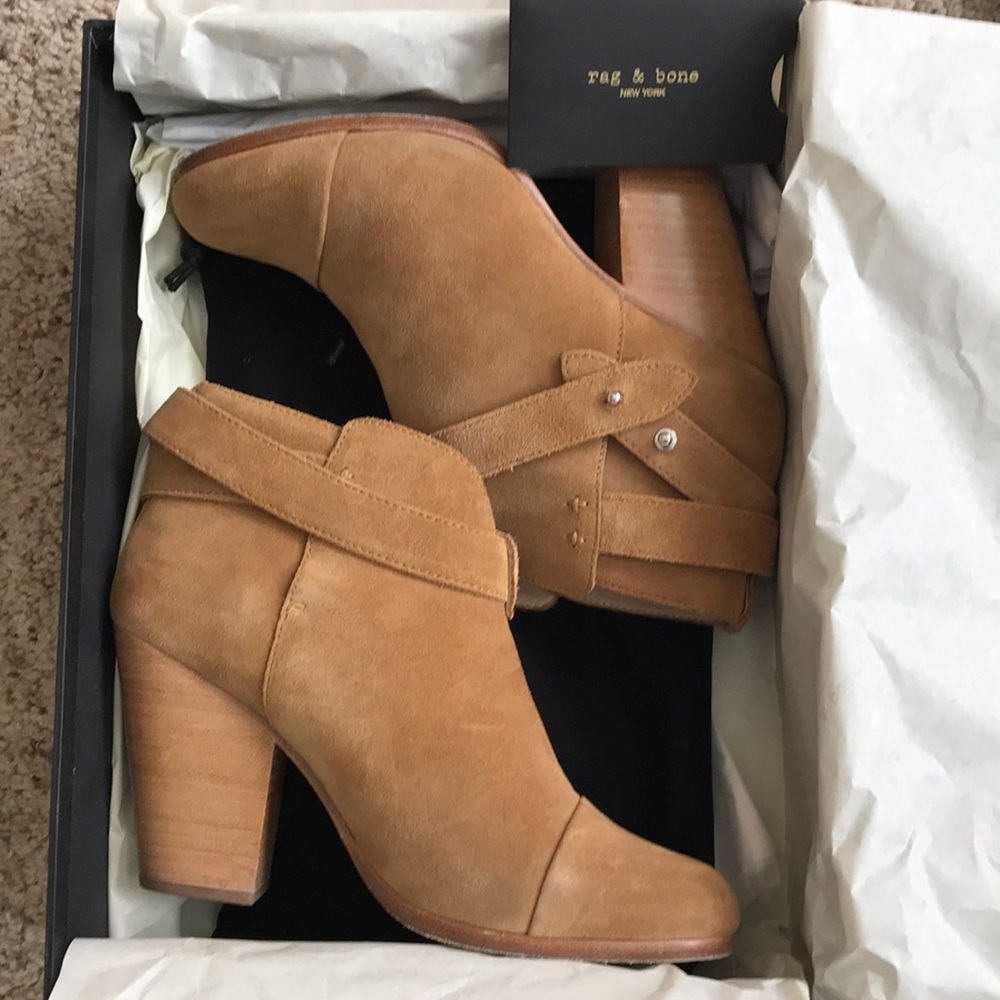 Rag and Bone Harrow boots Hazel Suede - Picture 2 of 7